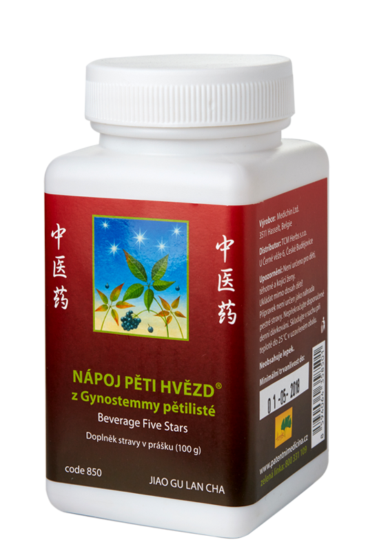 N�poj p�ti hv�zd z Gynostemmy p�tilist�