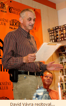 David Vávra recitoval... David Vávra recitoval...